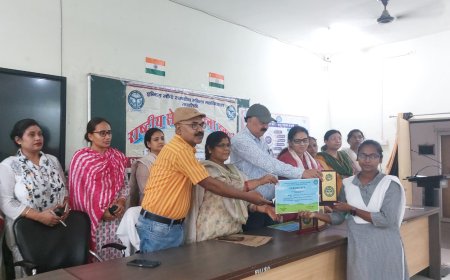 शैक्षणिक संस्थानों में अयोजित की गयीं प्रतियोगिताएं,विजेताओं को किया गया पुरस्कृत