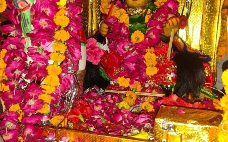 बड़े ही धूमधाम के साथ निकली माँ हुलका देवी त्रिवर्षीय बड़ी पूजा की शोभायात्रा