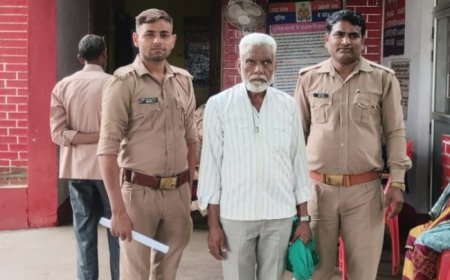 थाना गोहन पुलिस ने एक वारंटी को किया गिरफ्तार