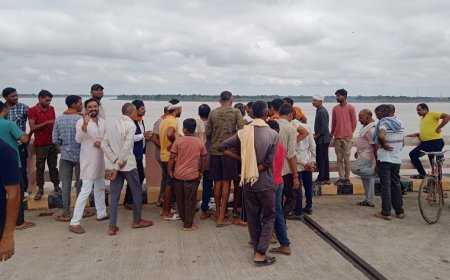 अज्ञात अधेड़ ने पंचनद के उफनते जल में पुल से लगाई छलांग ,मौत की संभावना