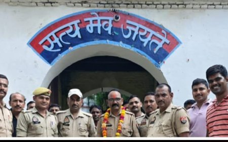 उप निरीक्षक शिवनारायण को दी भाव भीनी विदाई