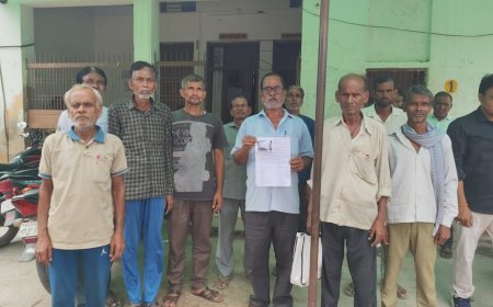 कनेक्शन धारकों ने बिधुत पोल लगवाए जाने को लेकर उपखण्ड कार्यालय में दिया पत्र