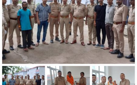 बरिष्ठ उप निरीक्षक एवं उपनिरीक्षक को दी भाव भीनी विदाई