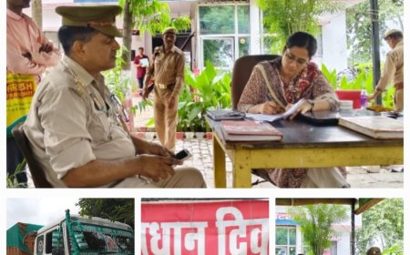 थाना दिवस में एसडीएम नेहा ब्याडवाल के सामने आयी तीन शिकायते, मौके पर तीनो का निस्तारण