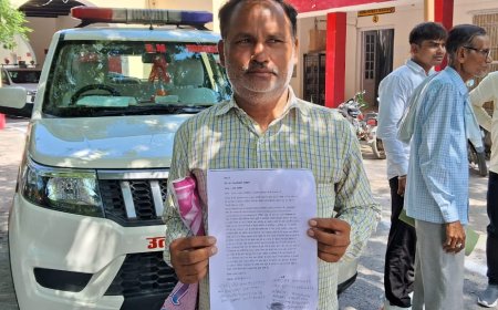 कोटेदार की दबंगई पर ग्रामीणों का विरोध,जिलाधिकारी को सौंपा शिकायती पत्र