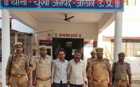 पुलिस ने दो अभ्युक्तो को अवैध तमंचा के साथ किया गिरफ्तार