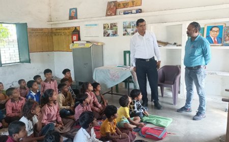 एसडीएम ने परिषदीय विद्यालयों में किया औचक निरीक्षण