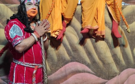 ऐतिहासिक रामलीला में लंका दहन लीला का हुआ मंचन