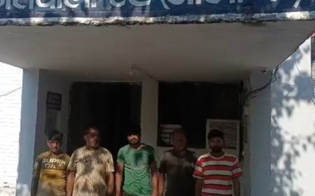 पुलिस ने 05 अंतर्जनपदीय पशु तस्करो को किया गिरफ्तार
