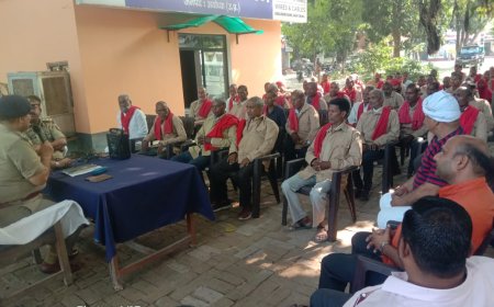 ग्राम प्रहरियों को अपने अधिकारों के साथ-साथ कर्तव्य और दायित्व का ईमानदारी से करना चाहिए निर्वहन:- क्षेत्राधिकारी बीकापुर