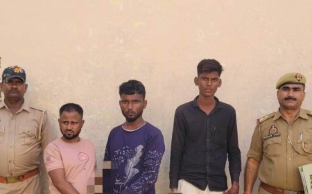 कालपी कोतवाल ने तीन शातिर बकरी चोरों को गिरफ्तार कर भेजा जेल जेल