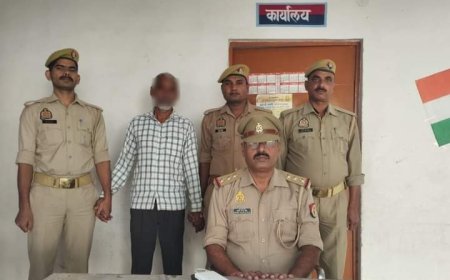 पुलिस ने पांक्सो एक्ट में वांछित अभियुक्त को गिरफ्तार कर भेजा जेल