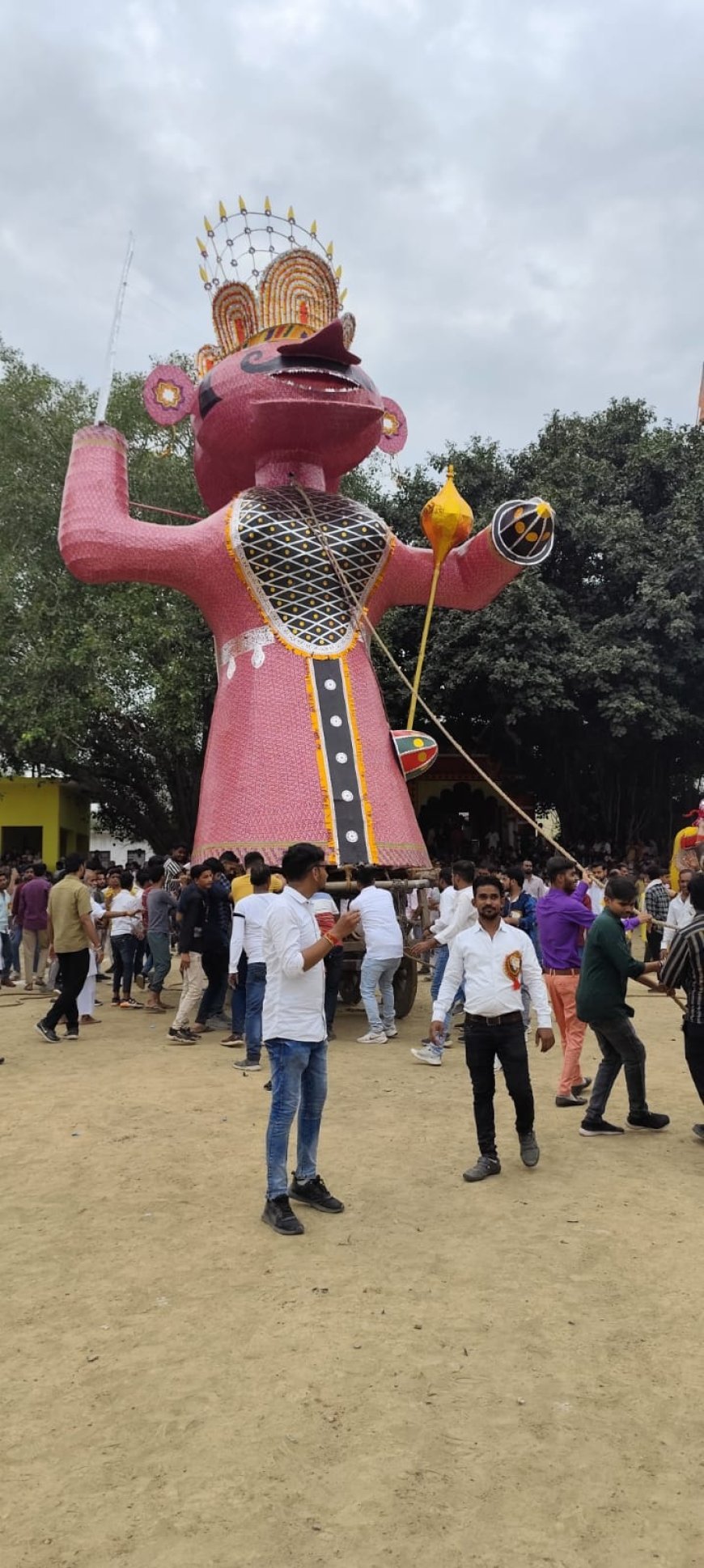 अधर्म पर धर्म की बुराई पर अच्छाई की हुई जीत