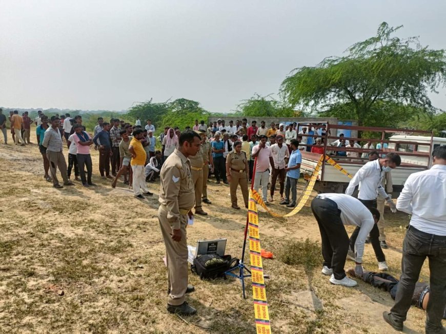 अनियंत्रित होकर पलटा ट्रैक्टर, पहिए से दब कर चालक की मौत