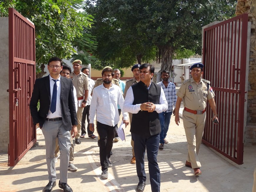 जनपद न्यायाधीश ने जिला कारागार उरई का किया औचक निरीक्षण