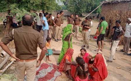 संदिग्ध परस्थितियों में गरीब की झोपड़ी जलने से दो मासूमो की हुई मौत