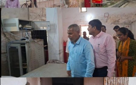 चोरों ने डाकघर का तोड़ा ताला, 3 हजार कैश व डीवीआर चुराए दस्तावेज बिखेरे पुलिस की गस्ती पर उठ रहे सवाल