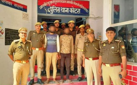 दस हज़ार के इनामियां बदमाश को अवैध तमंचे के साथ किया गिरफ्तार