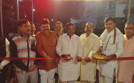 श्री नवलकिशोर रामलीला के 67वें महोत्सव का फीता काटकर विधायक ने किया शुभारंभ