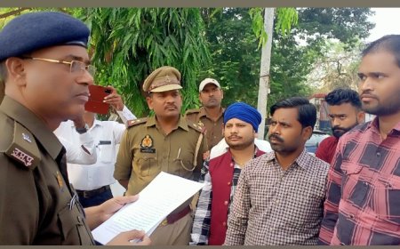 मारपीट व जानलेवा हमले की शिकायत अपर पुलिस अधीक्षक से