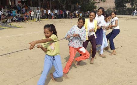 वाल दिवस के अवसर पर क्रीड़ा प्रतियोगिताओं का हुआ आयोजन