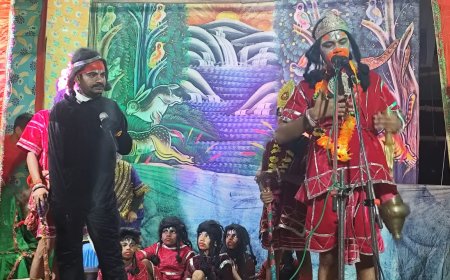 श्री बाल रामलीला समिति, प्रताप नगर कोंच में लंका दहन लीला का हुआ मंचन