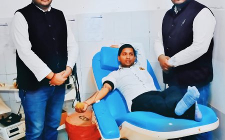 मेरा लक्ष्य ज़रूरतमंदों एवं असहायों को मिले निशुल्क रक्त:- महर्षि राम द्विवेदी