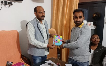 डिस्ट्रिक्ट प्रेस क्लब नगर इकाई कदौरा के नवनिर्वाचित,नगर महासचिव अमित गुप्ता का हुआ जोरदार स्वागत