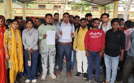 फार्मर रजिस्ट्री कार्य पर एतराज जता ए ङी ओ को दिया पत्र