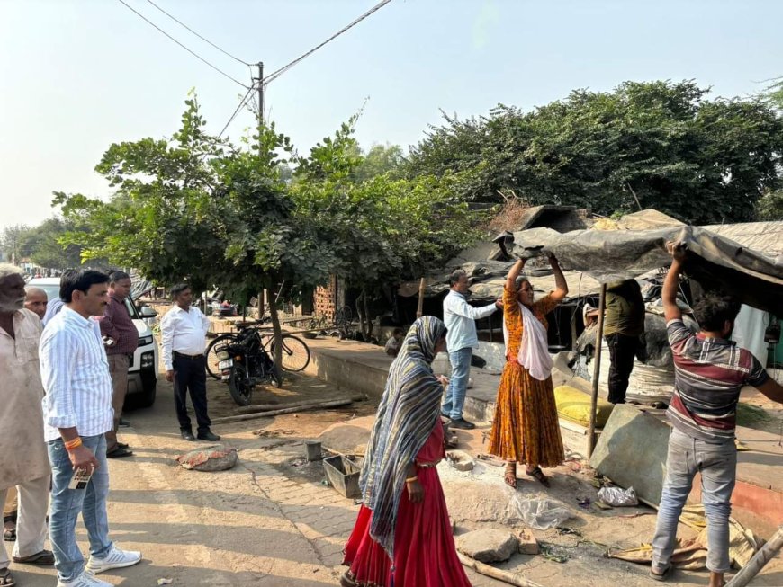 पालिका ने हटवाया मुख्य मार्ग का अतिक्रमण