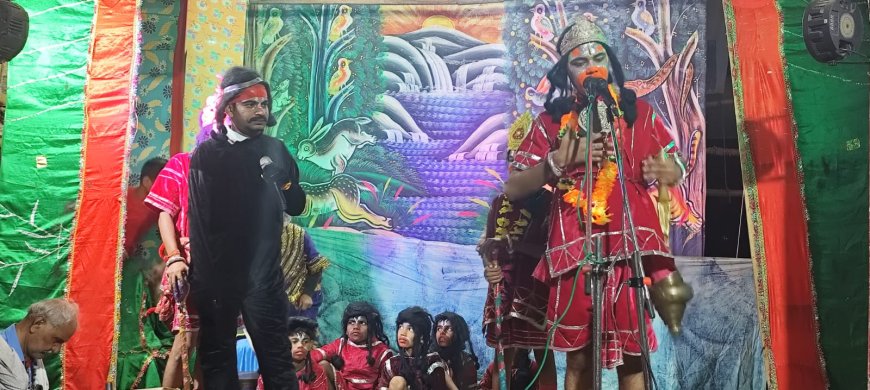 श्री बाल रामलीला समिति, प्रताप नगर कोंच में लंका दहन लीला का हुआ मंचन