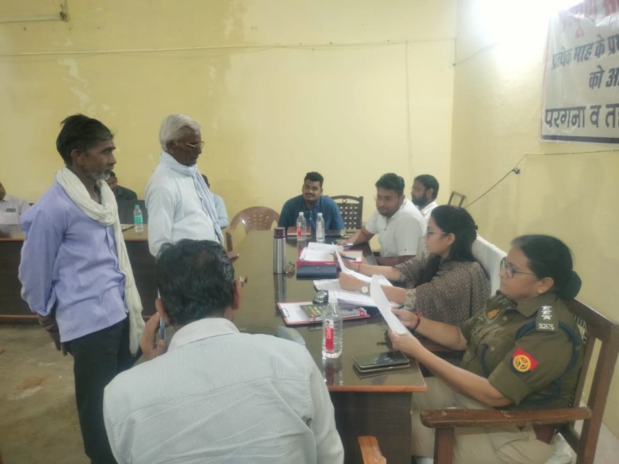 सम्पूर्ण समाधान दिबस में आयीं 21 शिकायते मौके पर 1 का निस्तारण