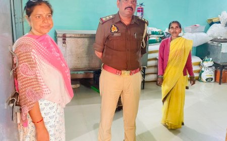 कस्तूरबा गांधी आवासीय बालिका विद्यालय का प्रभारी निरीक्षक ने किया निरीक्षण