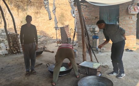 दुग्ध पदार्थों का सेम्पिल भर जांच के लिए भेजा