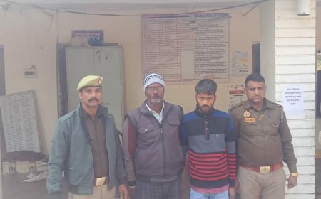 दहेज हत्या में पुलिस ने पति एवं ससुर को गिरफ्तार कर भेजा जेल