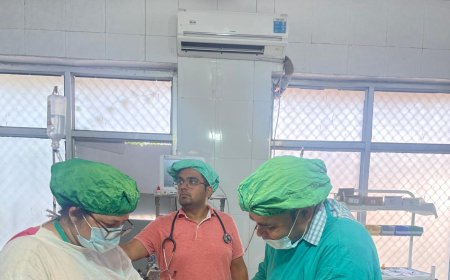 सीएचसी में सीजिरयेशन विधि से महिलाओं की डिलीवरी की व्यवस्था