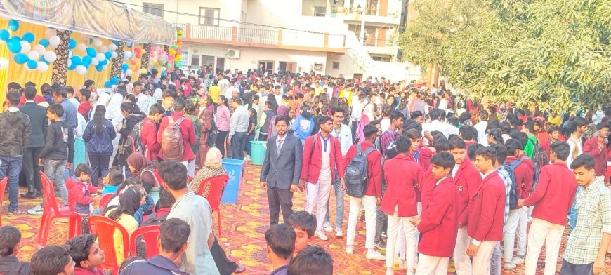 एम जे स्कूल में हुआ बाल मेला का आयोजन