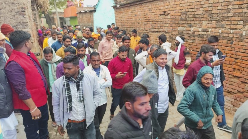 ग्राम घुसिया में जिंद बाबा मेला में पहुंचे हजारों श्रद्धालु