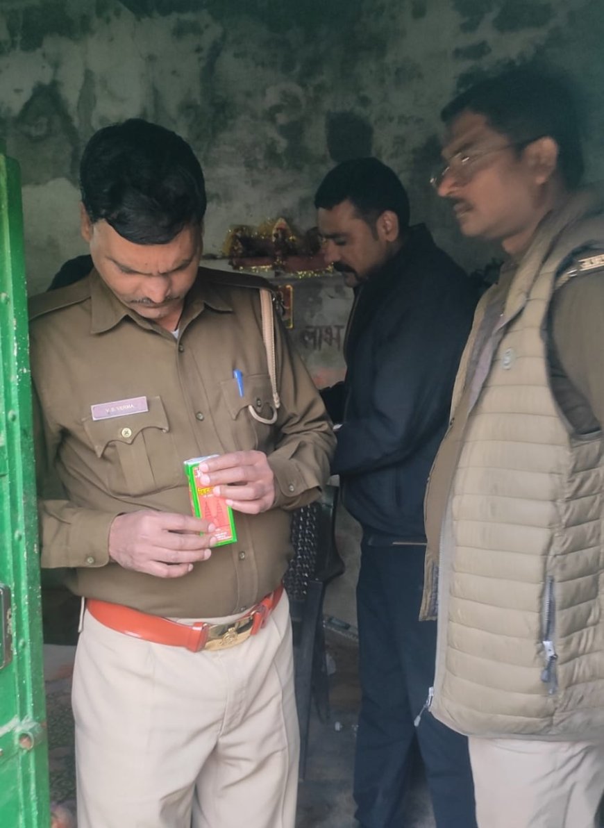 आबकारी टीम ने दमरास में मदिरा की दुकान में ओवररेटिंग बिक्री का मामला पकड़ा