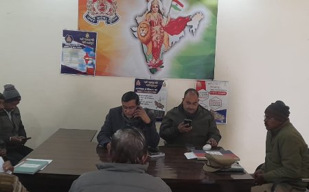 समाधान दिवस में हाइवे पर वाहन दुर्घटनाओं का उठा मामला