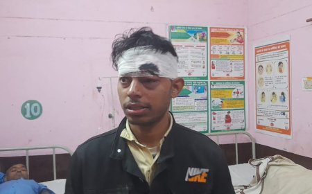 आमने-सामने बाइक भिडंत में तीन घायल, दो की हालत गंभीर