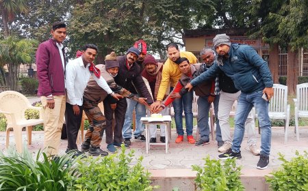 भा. बाल्मीकि कल्याण महा सभा ने मनाया 8 वां स्थापना दिवस