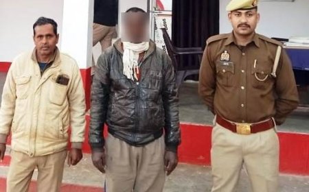 थाना नदीगांव पुलिस ने 01 वारंटी अभियुक्त को पकड़ा
