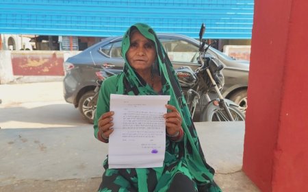 आम रास्ता व नाली पर अवैध कब्जा किये जाने का लगाया आरोप