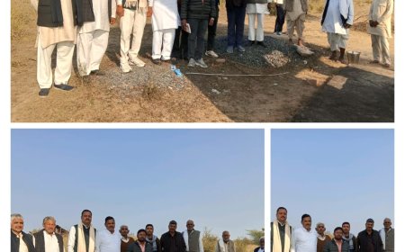 डाल नहर खंड के सहायक अभियंता एवं अवर अभियंता द्वारा किया गया स्थलीय निरीक्षण