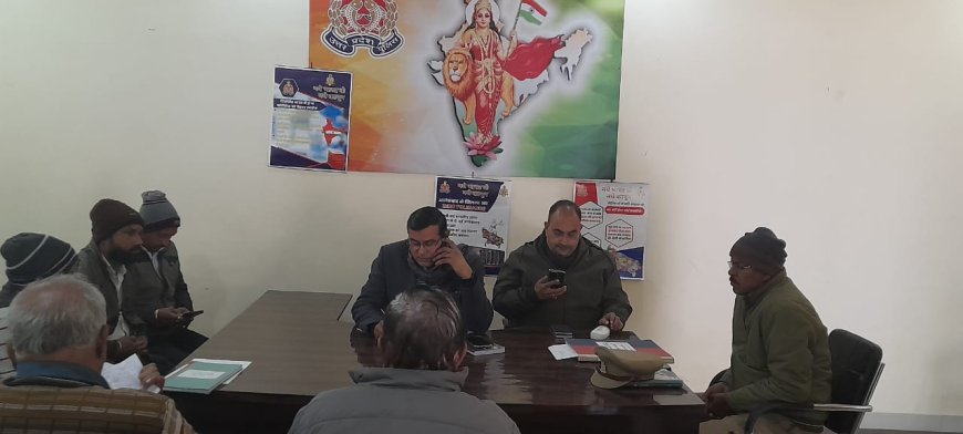 समाधान दिवस में हाइवे पर वाहन दुर्घटनाओं का उठा मामला
