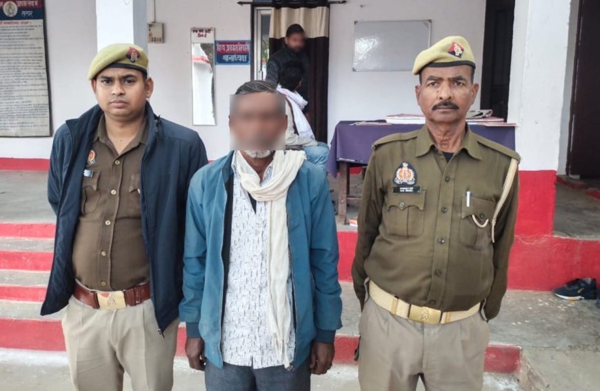 पुलिस ने वारंटी को गिरफ्तार कर भेजा जेल