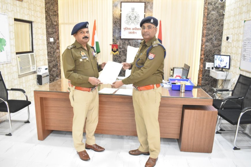 उत्कृष्ट कार्य के लिए सम्मानित किए गए अपर पुलिस अधीक्षक प्रदीप कुमार वर्मा