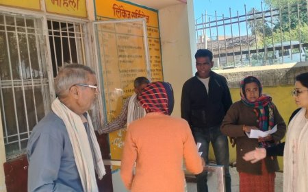 सामुदायिक स्वास्थ्य केंद्र नदीगांव का उपजिलाधिकारी ने किया औचक निरीक्षण