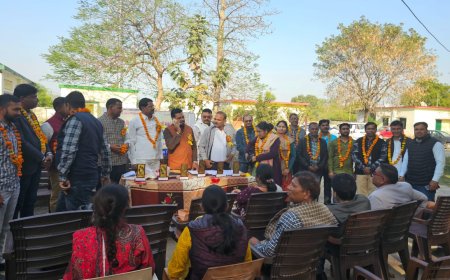 जूनियर हाईस्कूल शिक्षक संघ में नई कार्यकारिणी का हुआ गठन